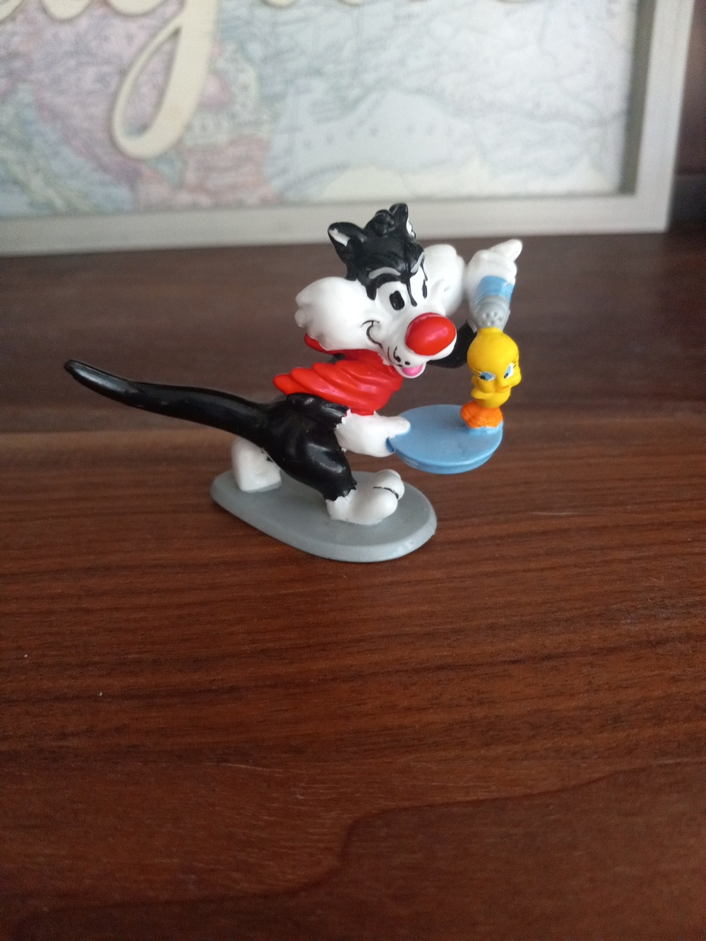 Vintage Warner Bros. Sylvester and Tweety Pvc Figurine 1990